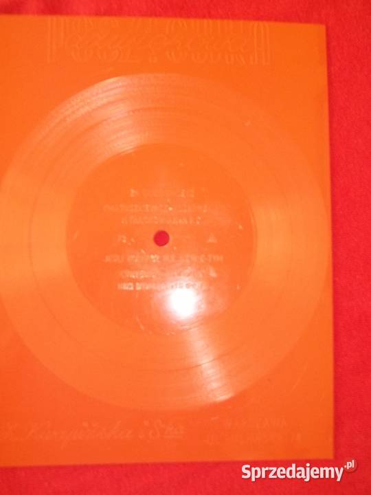 Płyta winylowa pocztówka dźwiękowa Płyty i kasety Łódź sprzedam