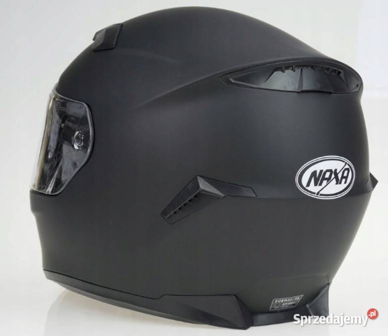Kask motocyklowy integralny Naxa F25 czarny Mat Mysłowice
