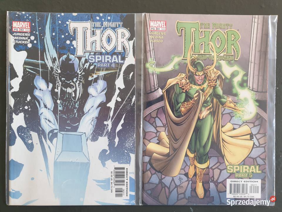 Thor kolekcja 16 komiksów Marvel USA pomorskie Gdynia