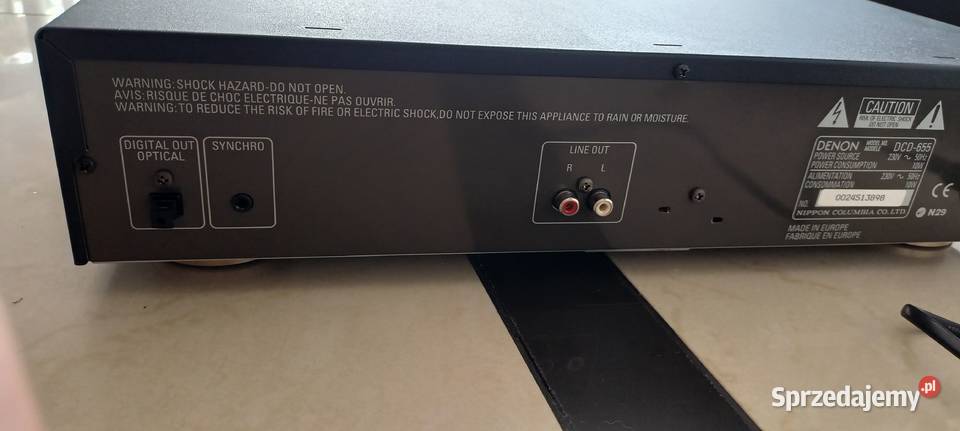 Denon DCD655 odtwarzacz CD Sędziszów
