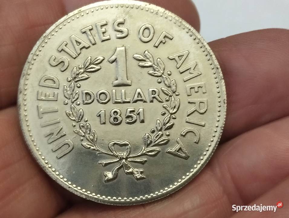 Usa 1 dolar 1851 Numizmatyka Warszawa