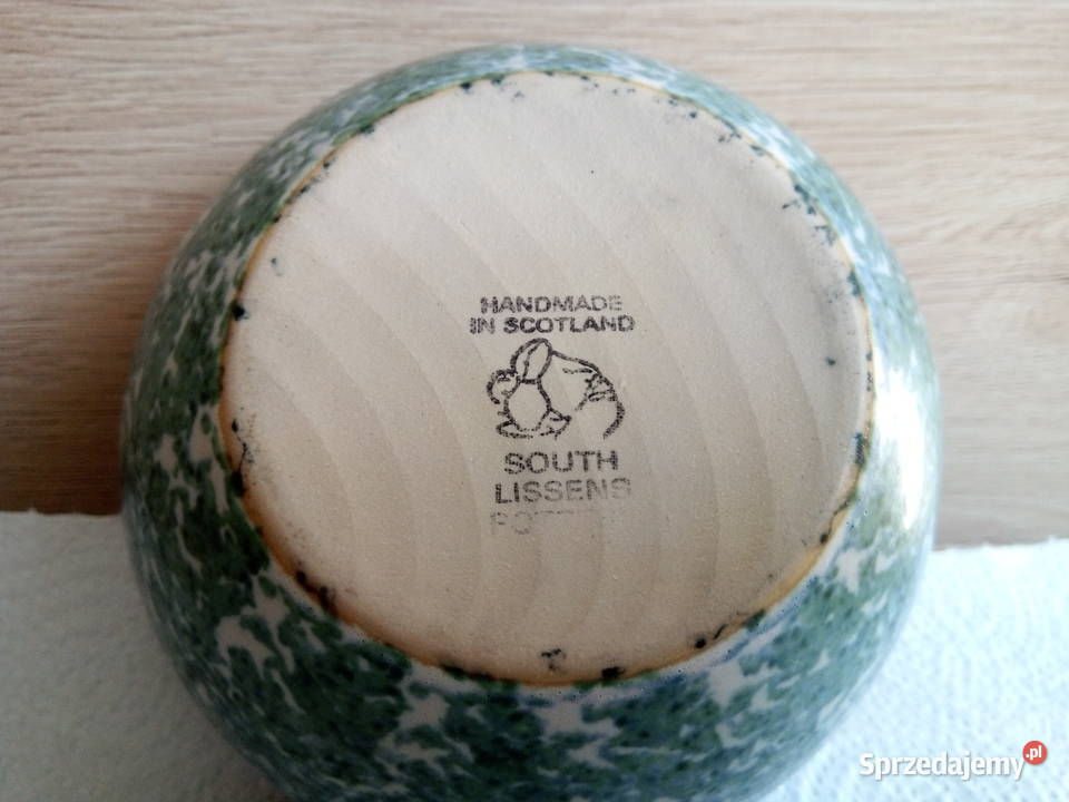 miseczka SOUTH LISSENS POTTERY RĘKODZIEŁO Zielona Łąka