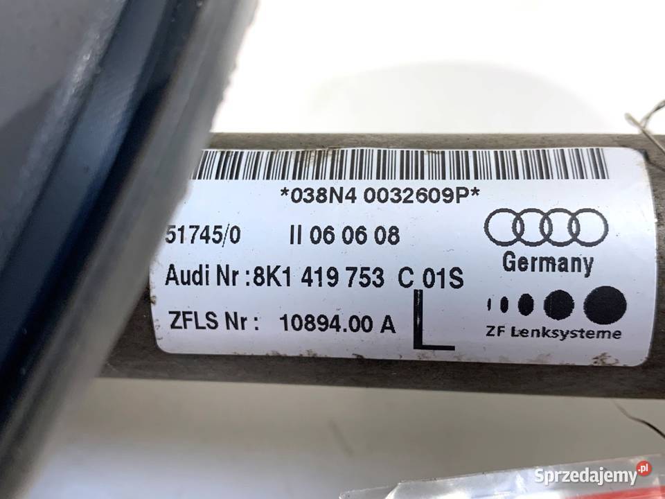 DRĄŻEK KOLUMNY KIEROWNICZEJ AUDI A4 B8 Drążki kierownicze sprzedam
