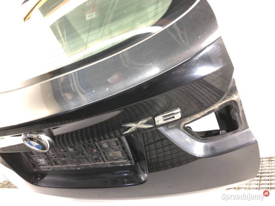 KLAPA TYŁ BMW E71 SUV 0714 TYLNA BAGAŻNIKA sprzedam