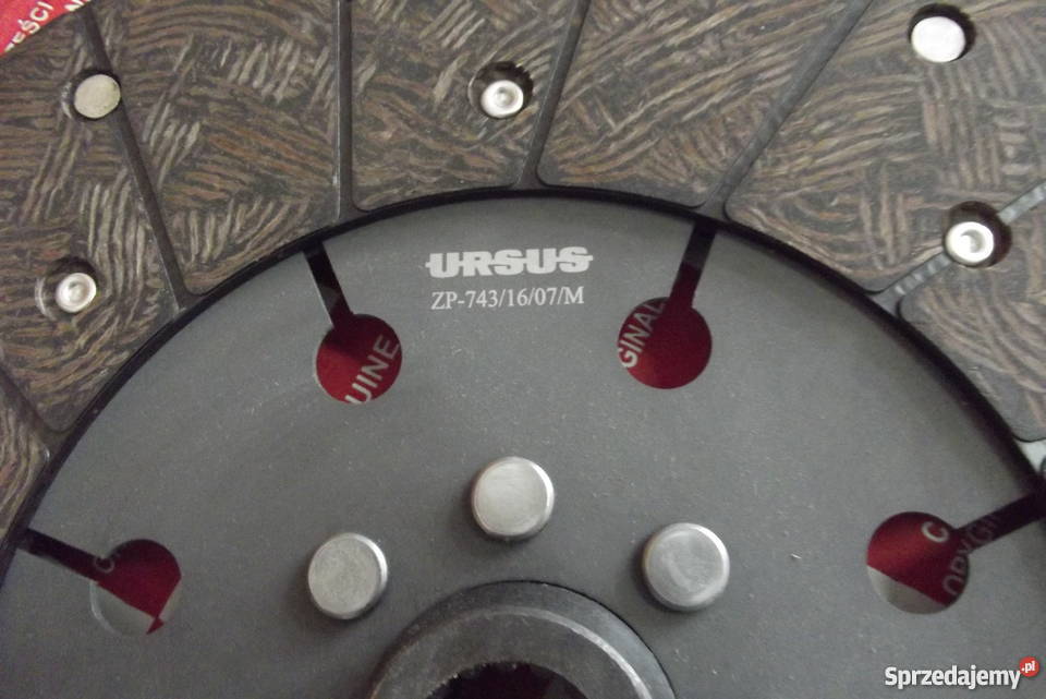 Tarcza sprzęgła FI 325 18 frezy URSUS C 385 Maszyny rolnicze Parczew