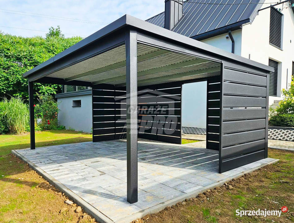 Carport Wiata samochodowa 6x4 m dodatkowa 24m2 zachodniopomorskie Police