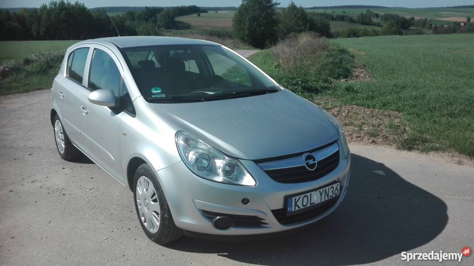 Opel Corsa D 12 5D 122 udokumentowany przebieg lakier metallic Ściborzyce
