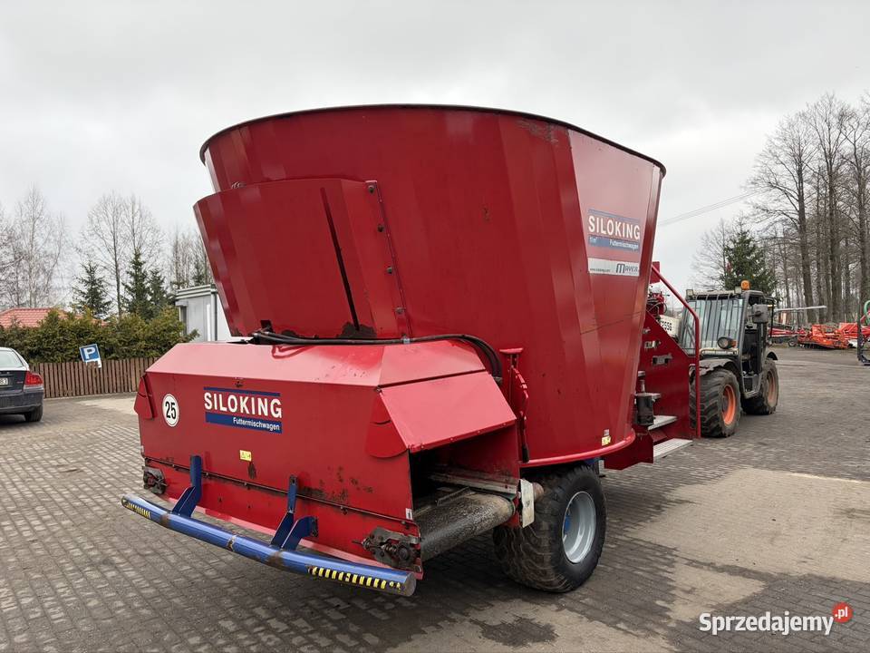 Wóz paszowy Siloking 11m3 paszowóz MP11 waga Myszyniec