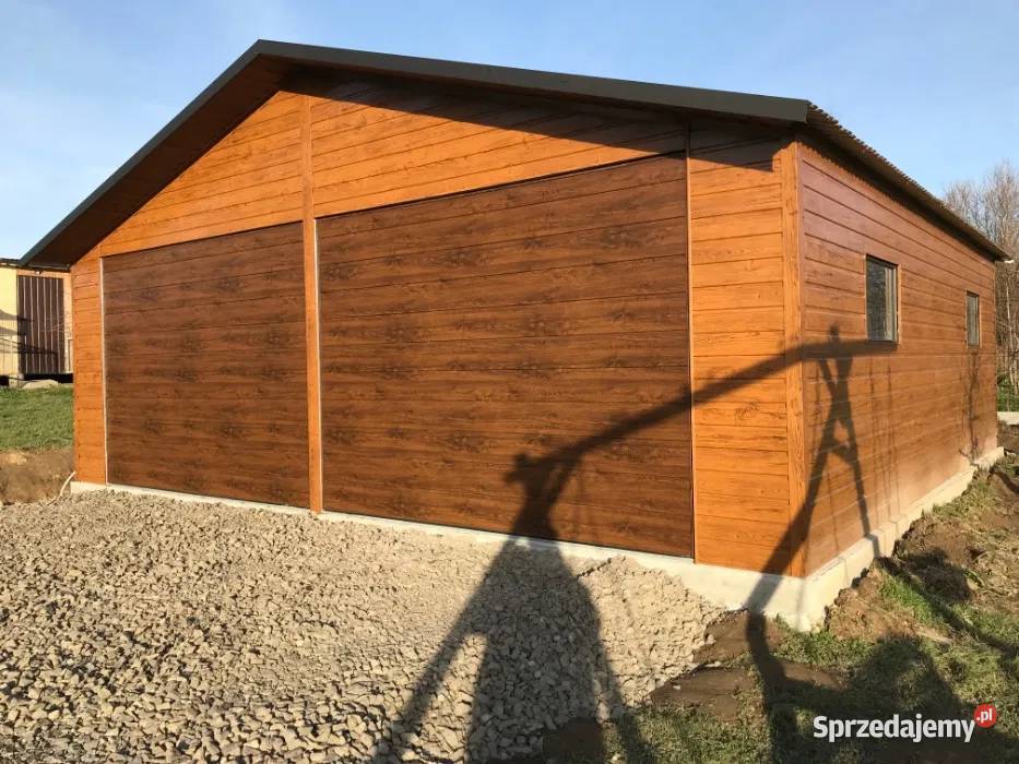 ORZECH Profil Garaż Blaszany Brama ORZECH Człuchów