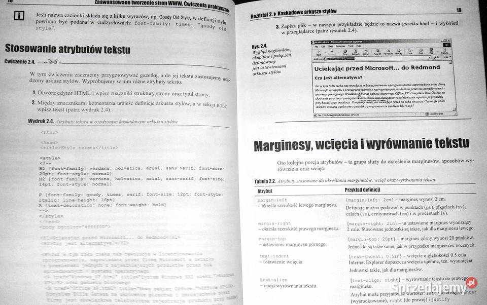 Tworzenie stron WWW Ćwiczenia praktyczne Maria