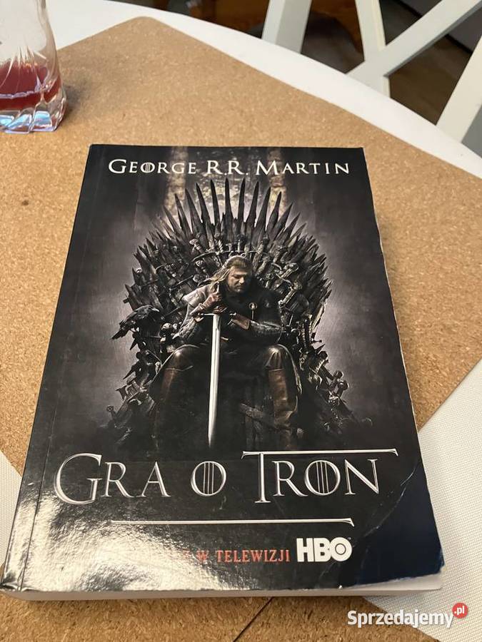 Książka Gra o Tron George RR Martin Warszawa sprzedam