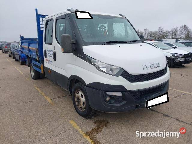 Iveco wyrotka brygadówka kiper dubel kabina doka Rok produkcji 2015 Iveco Tarnów
