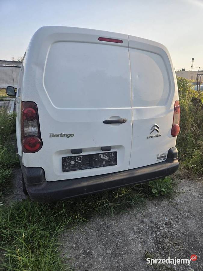 samochód dostawczy citroen berlingo
