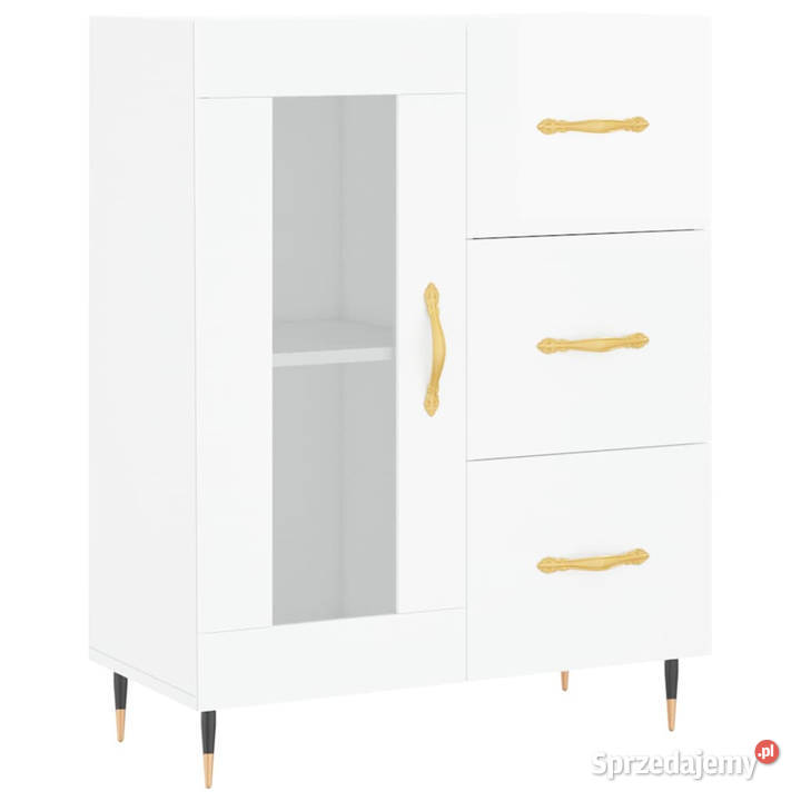 Szafka biała połysk 695x34x90 materiał Pozostałe Warszawa