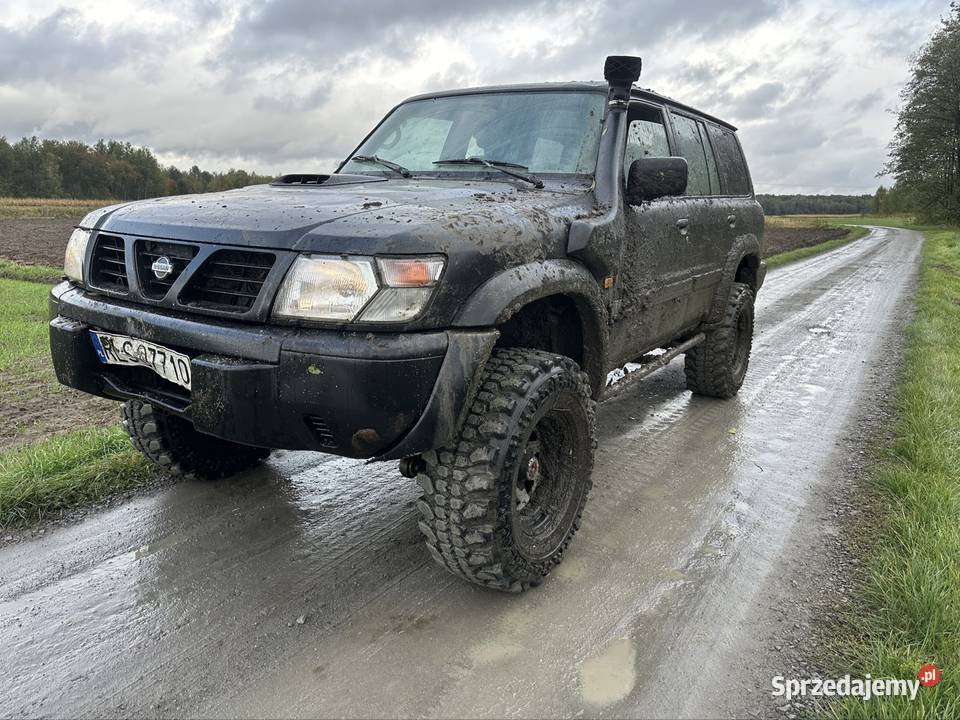 Nissan Patrol y61 long 28 czarny podkarpackie Radomyśl Wielki