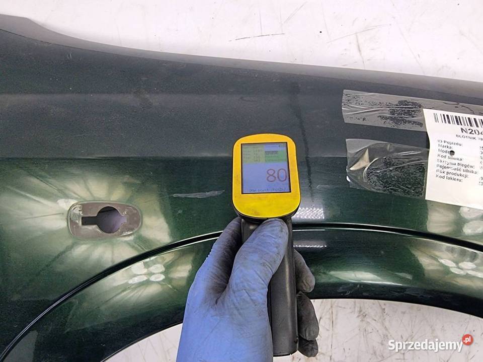 BŁOTNIK PRAWY PRZÓD OPEL ASTRA G osobowe Części samochodowe Lipno sprzedam