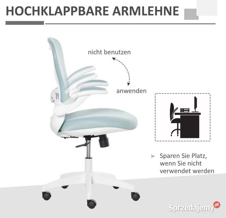 Krzesło biurowe z regulacją wysokości Brzesko
