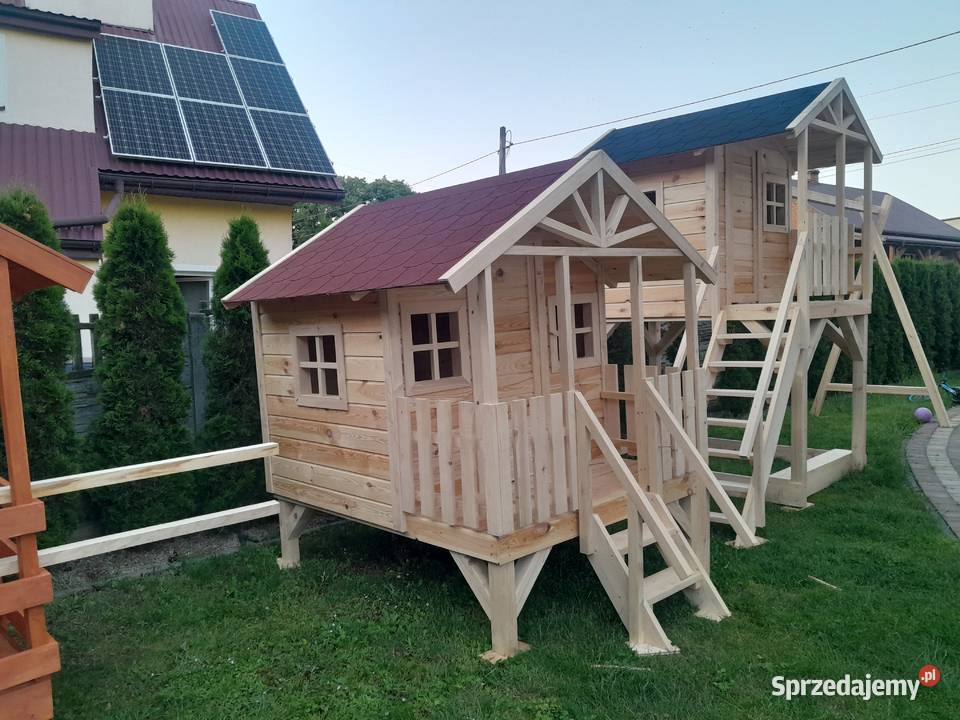 Domek drewniany plac zabaw Straszęcin sprzedam
