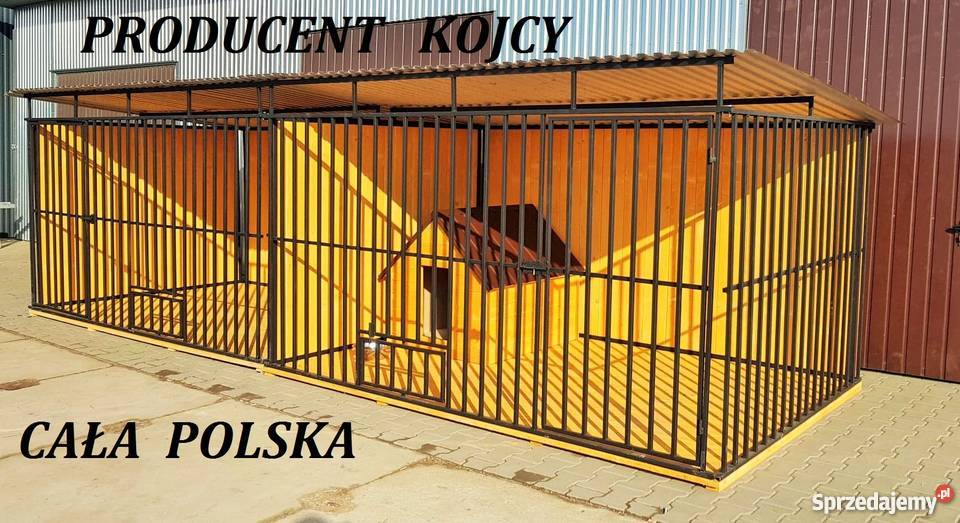 ZAGRODA PSA kojec psa BOKS klatka KOJCE