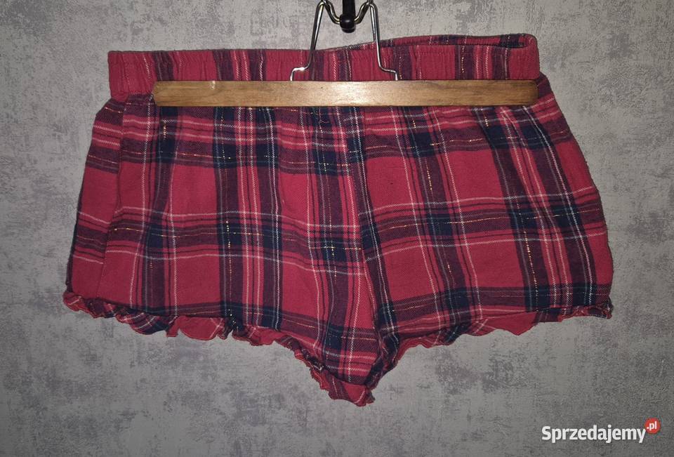 Spodenki szorty damskie kratka 37S Rozmiar 36(S) Łódź