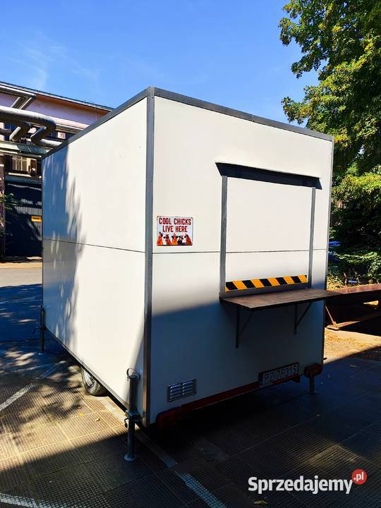 Przyczepa gastronomiczna food truck kurczak z dolnośląskie Wrocław