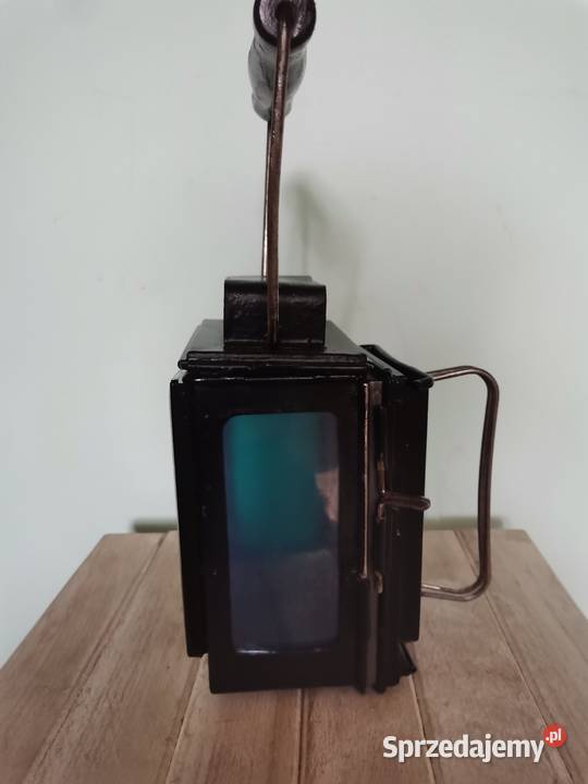 Stara lampa kolejowa Art Deco Kraków