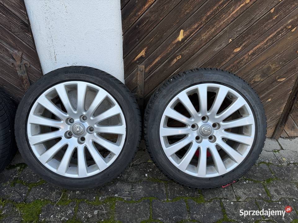 alufelgi Opel Insygnia 5x120 18 opony Zima 8mm Samochodowe Góra