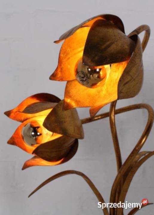 Hans Kglzłota lampa designerskaw kształcie Pabianice