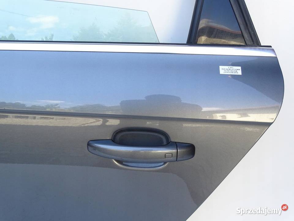 DRZWI LEWY TYŁ LEWE TYLNE LX7R AUDI A4 B8 KOMBI osobowe małopolskie sprzedam