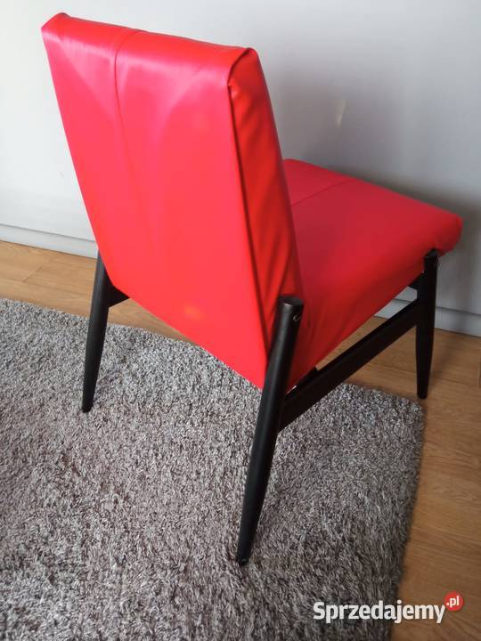 Designerskie krzesło z PRL w nowoczesnym wydaniu 80cm Stoły, krzesła, biurka Rybnik