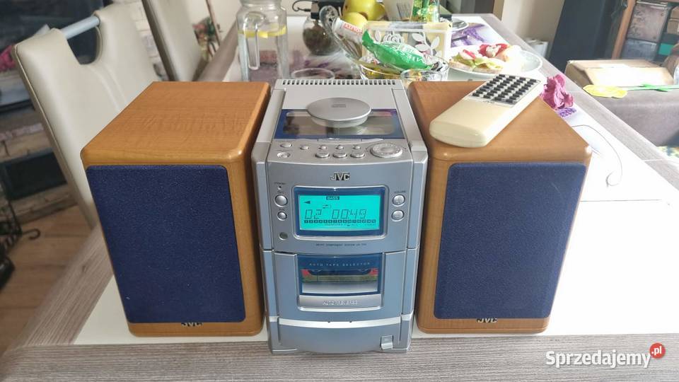 Wieża JVC UXT55 kolumny JVC SPUXT55 plus pilot łódzkie Warta sprzedam