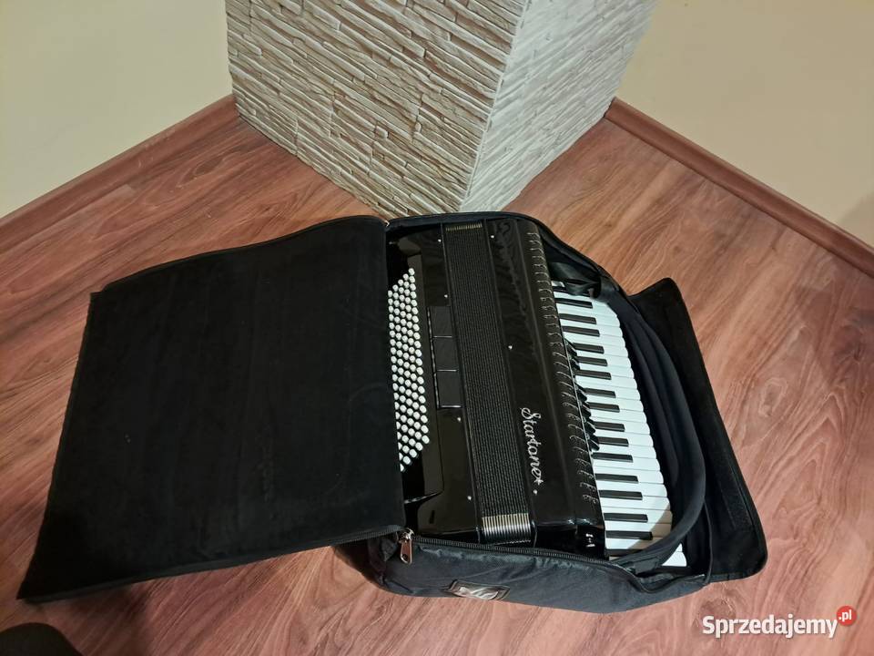 Akordeon 120 bas nowy klawiszowe wielkopolskie Stęszew