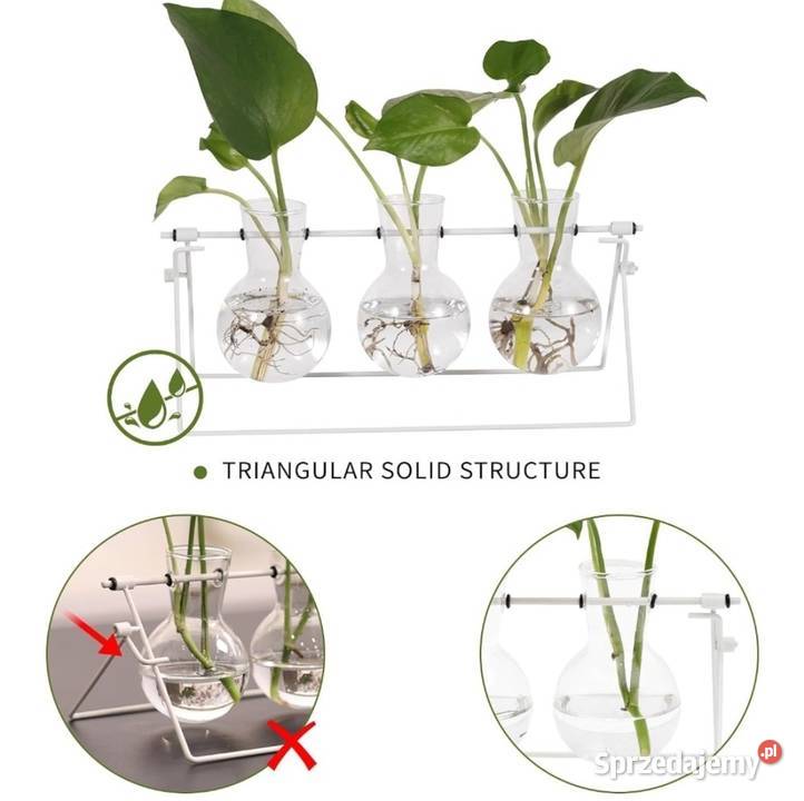 Stacja do rozmnażania roślin wazon stojak Ekspozytory i stojaki Domaszczyn sprzedam