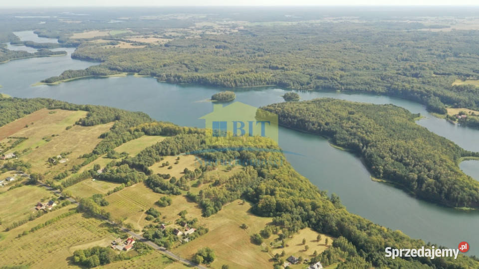 Działka 3087m2 jeziorem Komorze Kuszewo