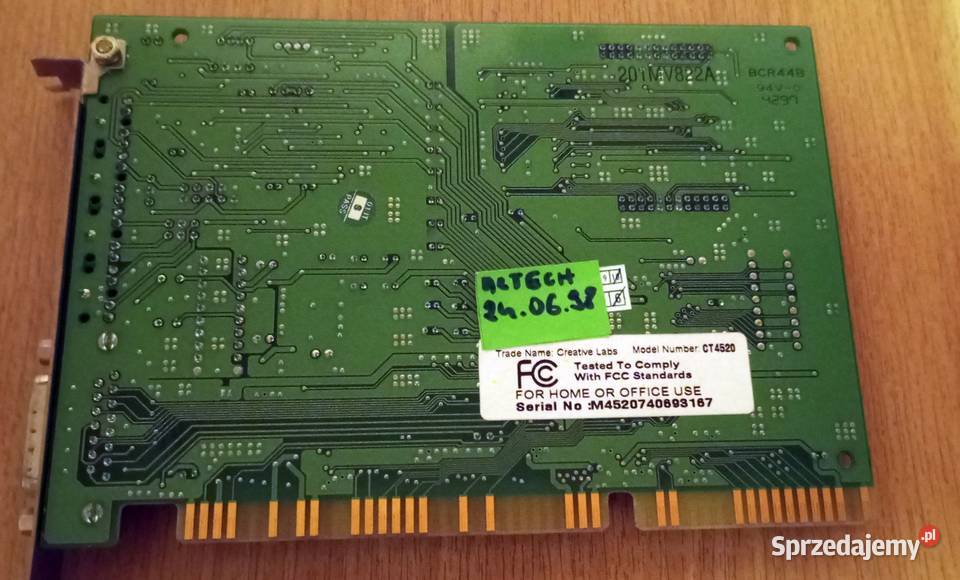 Creative ct4520 Sound Blaster Awe64 Karta mazowieckie Radom