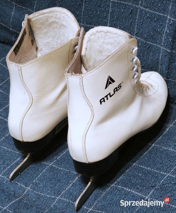 Łyżwy figurowe rozmiar 390 wkładki 245 Skóra Piotrków Trybunalski