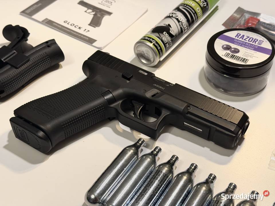 NOWY Pistolet Glock 17 Gen 5 RAM T4E CO2 z