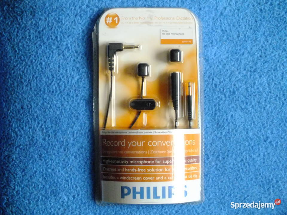 Sprzedam nowy mikrofon firmy Philips LFH 9173 Pozostałe Gdańsk