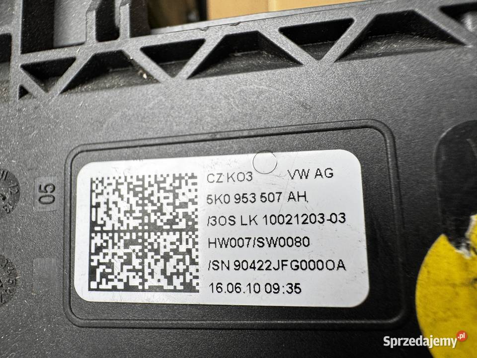VW GOLF 6 VI TOURAN TEMPOMAT PRZEŁĄCZNIK Motoryzacja sprzedam