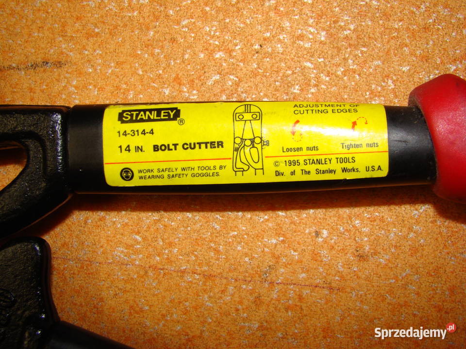 Nożyce do prętów stalowych 350 mm STANLEY Ref Bielsko-Biała