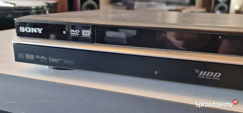 SONY CD RDR hx 980 Nagrywarka DVD HDD odtwarzacz Międzychód