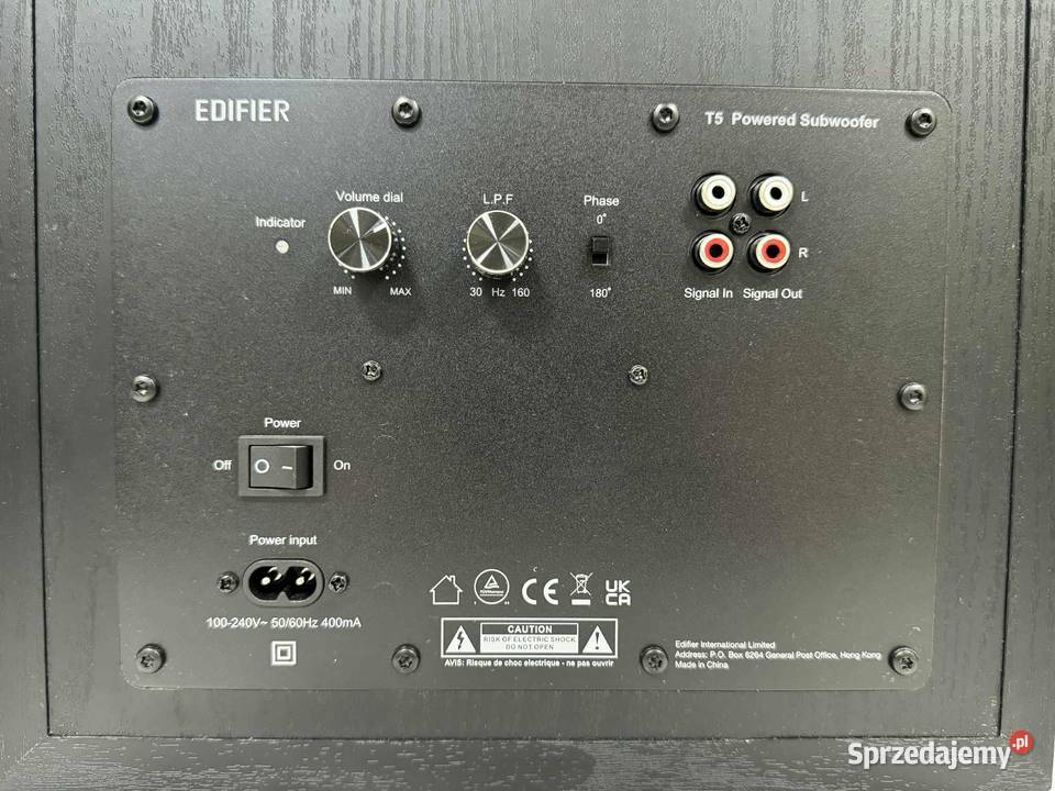Subwoofer aktywny Edifier T5 70W 203 mm sprzedam