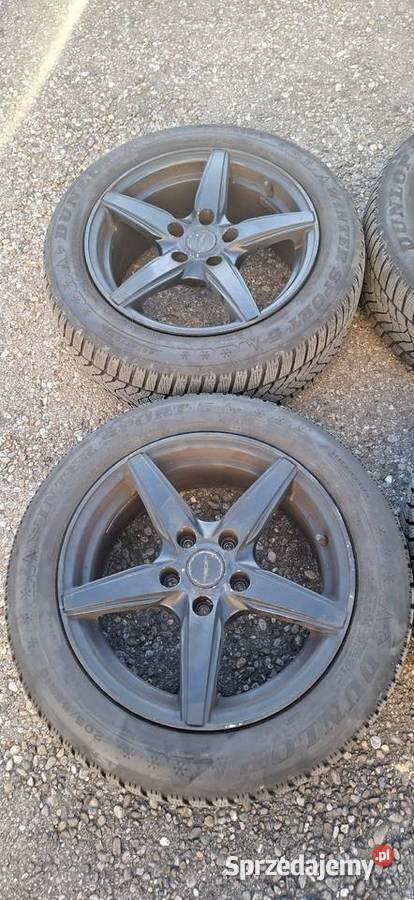 Alufelgi ACE ALLOY 205 55 R16 5x112 kujawsko-pomorskie Czarne Błoto