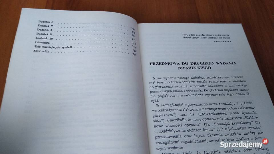 Teoretyczne podstawy fizyki półprzewodników Książki naukowe i popularnonaukowe Gdańsk sprzedam