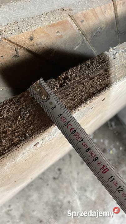 Drzwi drewniane wrota garażowe gospodarcze drewno Chlewice