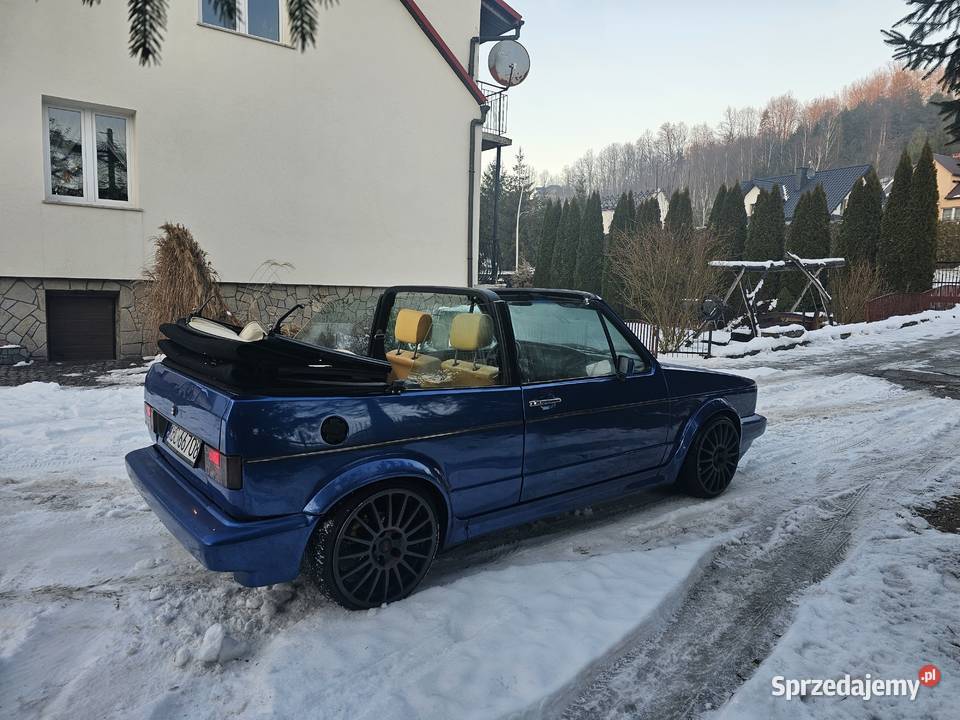 Vw Golf mk1 Cabrio 18T S3 KARMAN renowacji Samochody osobowe Nowy Sącz