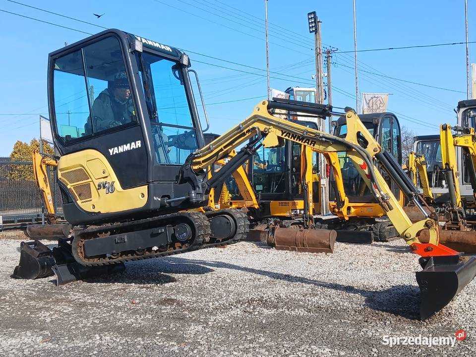 Mini koparka YANMAR SV16 z 2018r 3 łyżki nowa Złoczew