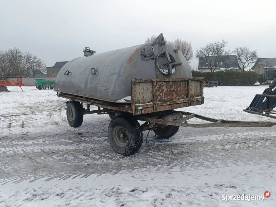 Przyczepa wywrotka d35beczka do wody transport Bełchatów