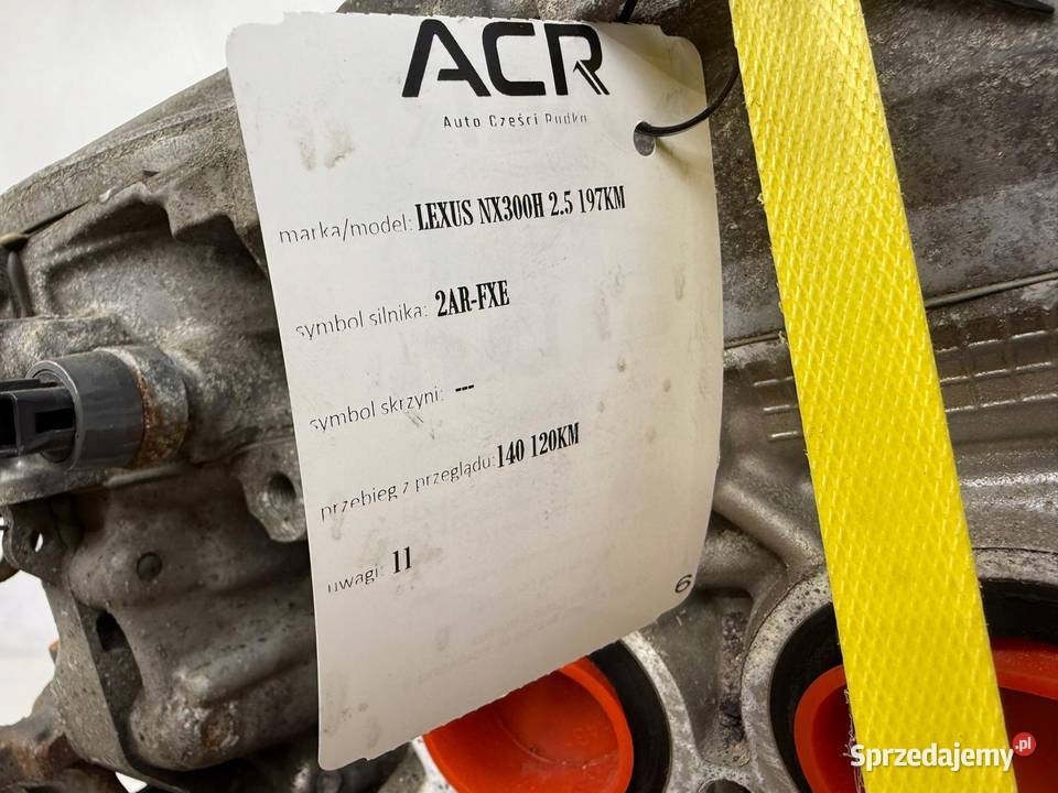 SILNIK Toyota RAV 4 RAV4 IV 25 HYBRYDA 197 osobowe lubelskie Chełm sprzedam