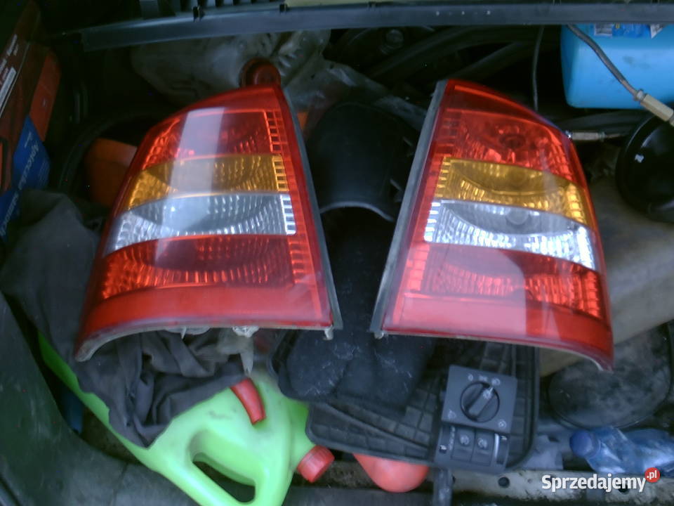 Opel astra g zderzak niebieski z20h z282 lampy Lębork